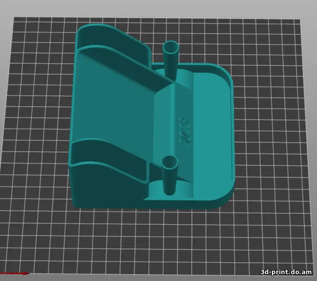 3D-модель "Органайзер для ручек , стикеров 76Х76"