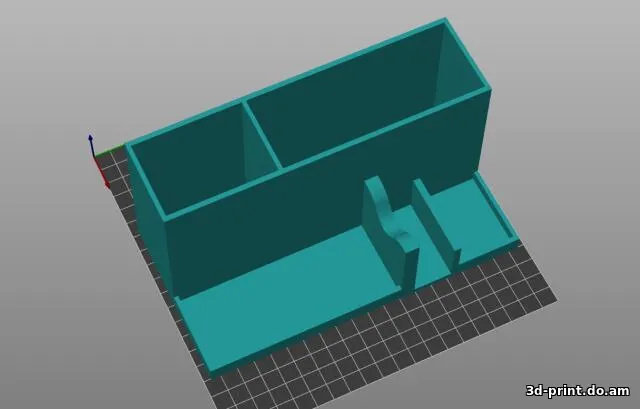 3D-модель "Органайзер для клеевого пистолета"