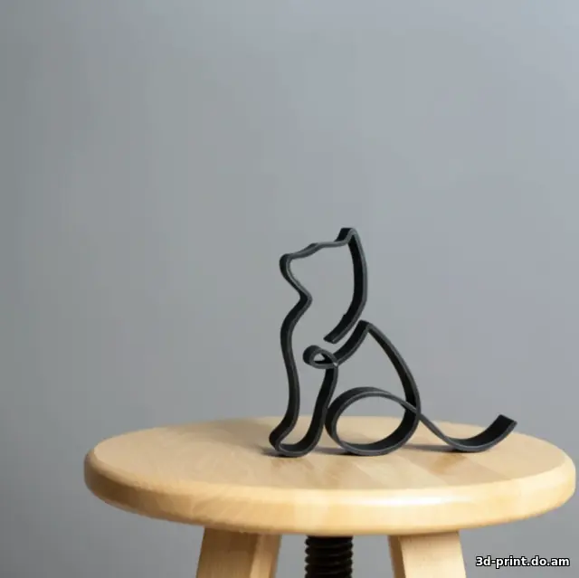 3D-модель "Кошка / Cat"