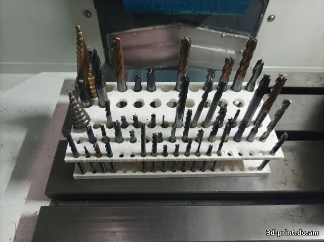 3D-модель "Подставка для свёрл и фрез"