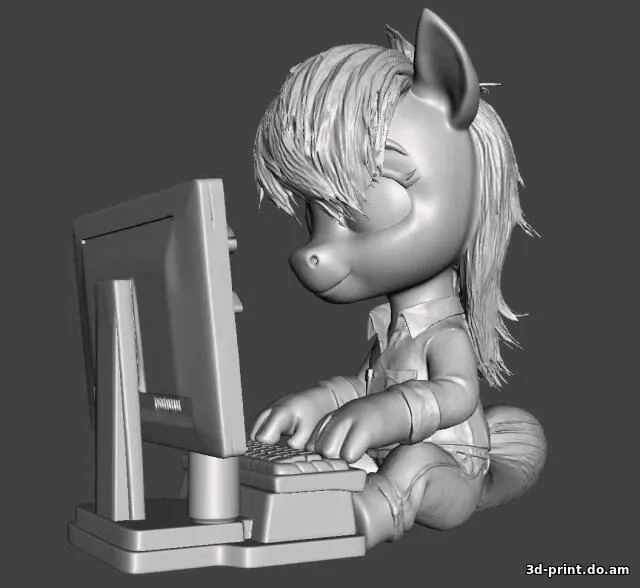 3D-модель "Пони 2026. Креведко"