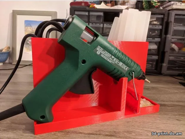 3D-модель "Органайзер для клеевого пистолета"