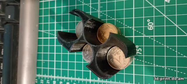 3D-модель "Рублевая монетница"