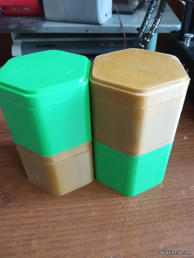 3D-модель "Баночка-шкатулка"