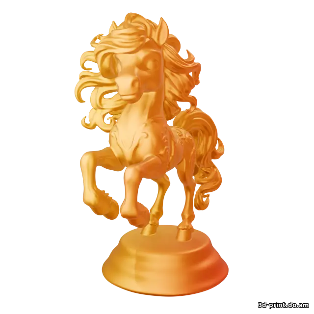 3D-модель "Лошадь, символ 2026 года"