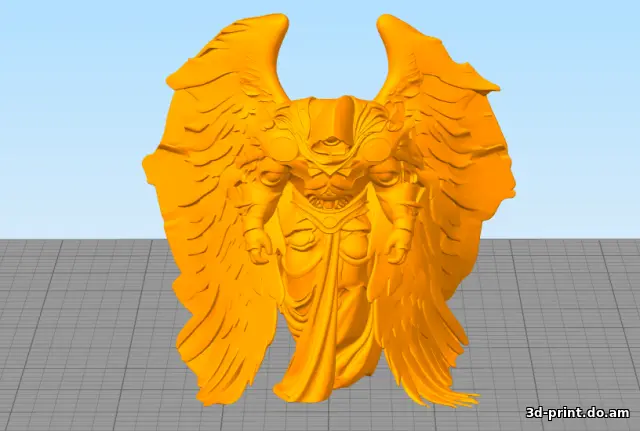 3D-модель "Боевой ангел"