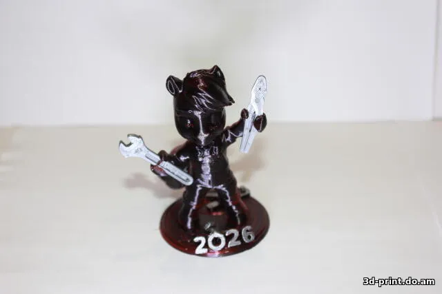 3D-модель "Пони 2026. Автомеханик"