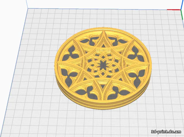 3D-модель "Готическая подставка 3"