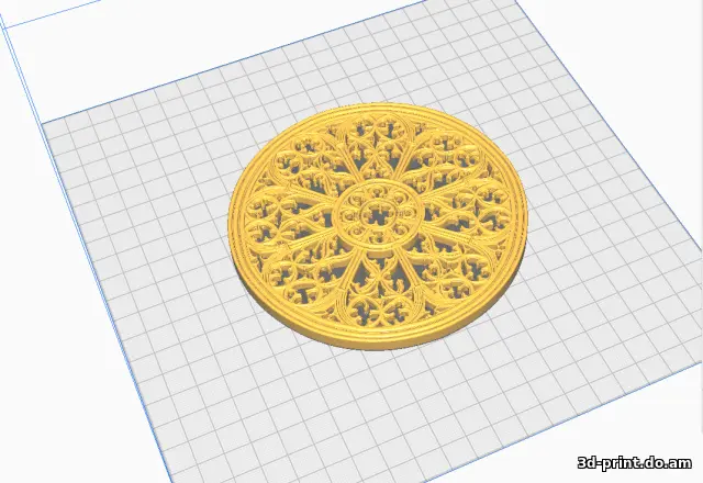 3D-модель "Готическая подставка"