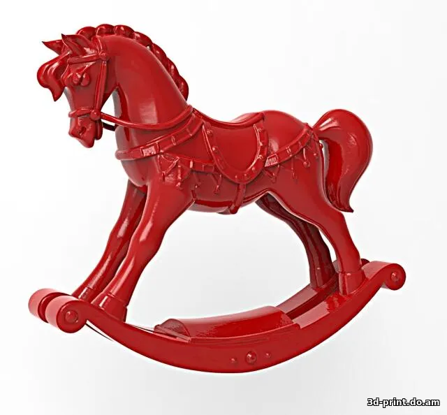 3D-модель "Конь качалка"