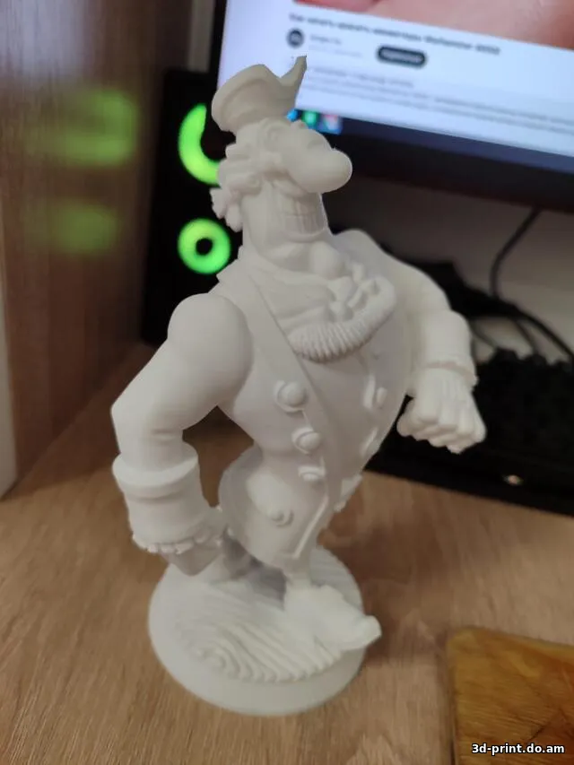 3D-модель "Доктор Ливси из Острова Сокровищ"