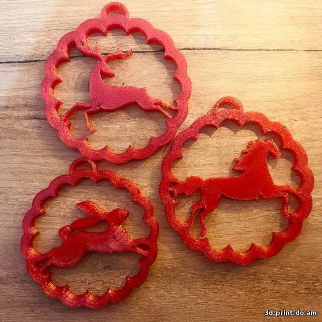 3D-модель "Ёлочные игрушки"