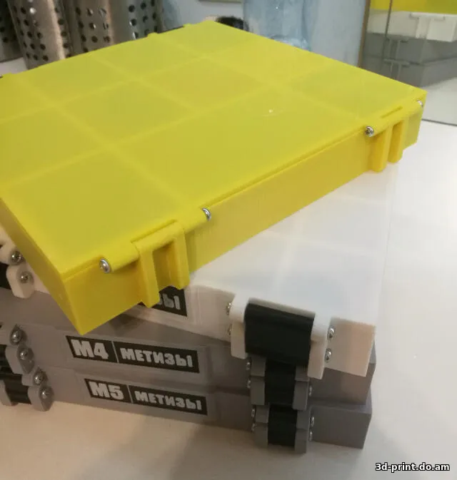 3D-модель "Ящик для мелочёвки 3х4"