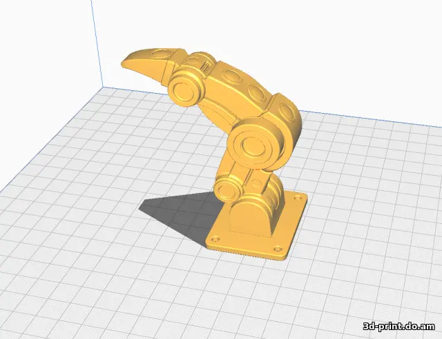 3D-модель "Вешалка Робо- Щупальца"