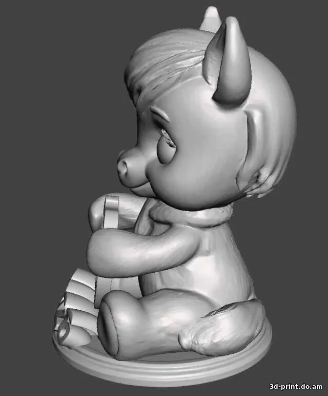 3D-модель "Пони 2026. Малыш"