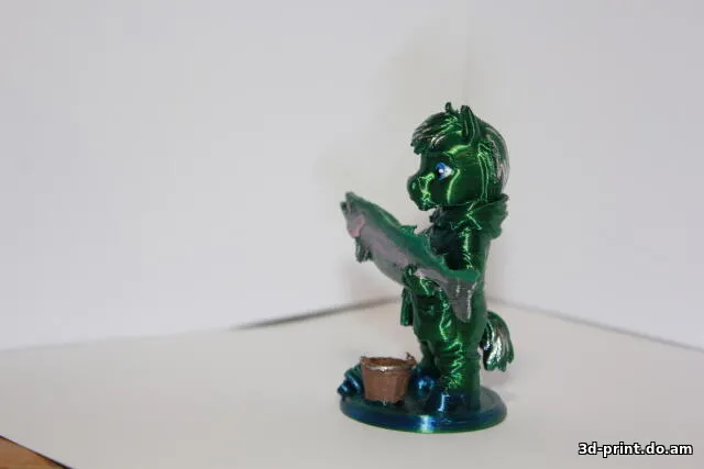 3D-модель "Пони 2026. Рыбак"