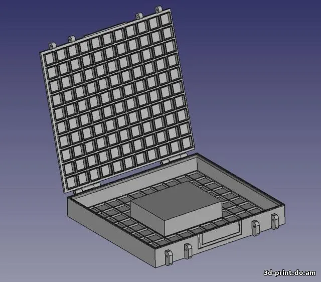 3D-модель "Ящик мечты с произвольной конфигурацией"