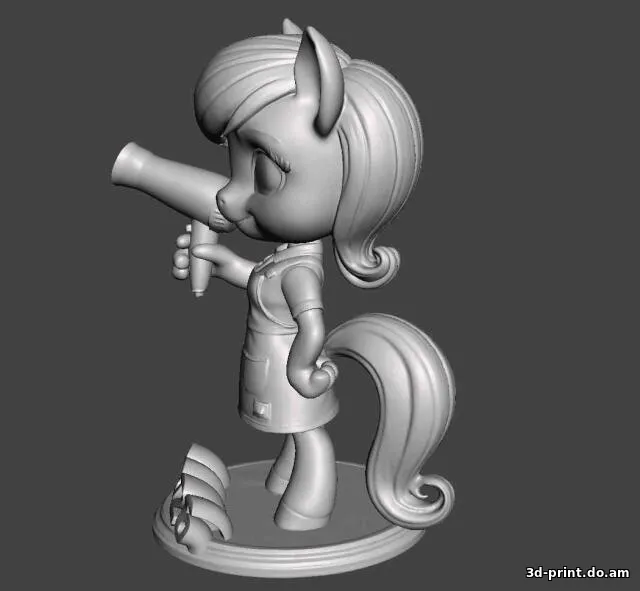 3D-модель "Пони 2026. Фенюша"