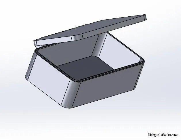 3D-модель "Простая коробочка"
