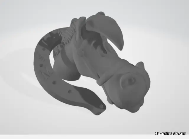3D-модель "Голова коня"