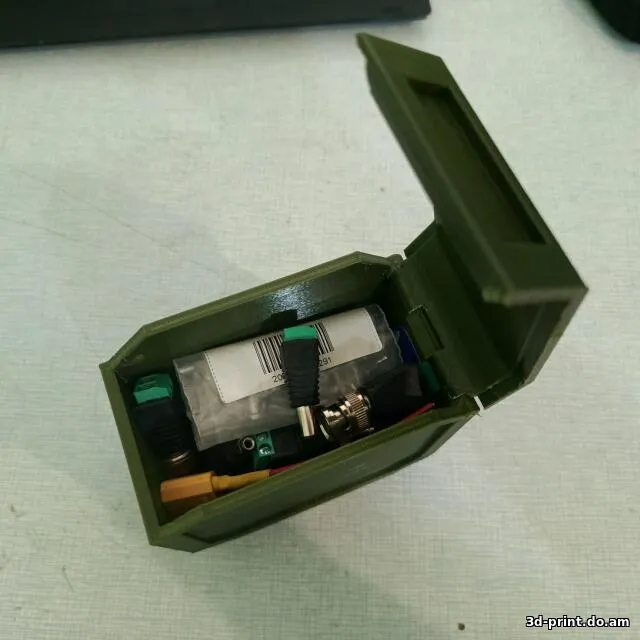 3D-модель "Короб для хранения 100x100 мм серии ХранКас"