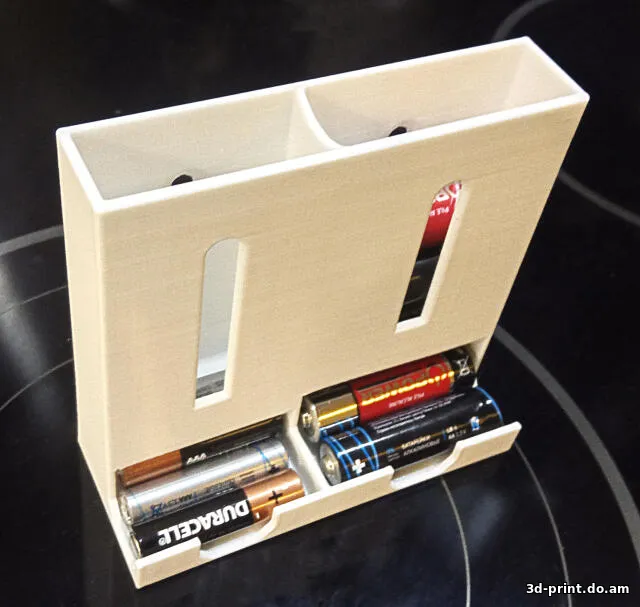 3D-модель "ПДля батареек АА ААА"