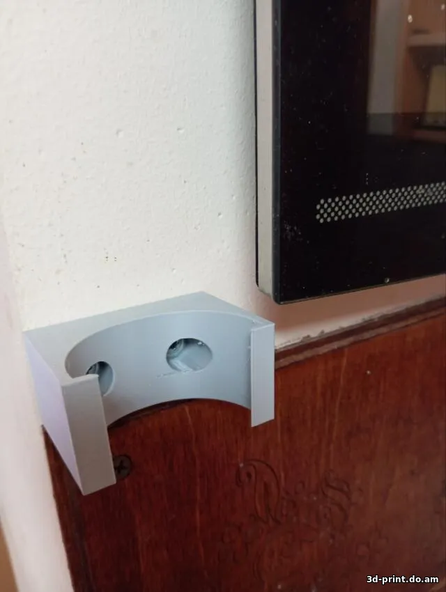 3D-модель "Крепление для пульта ростелеком (WINK) на стену"