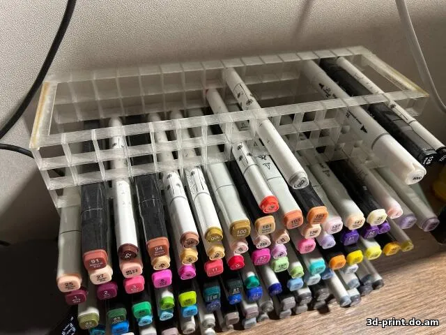 3D-модель "Подставка под маркеры"