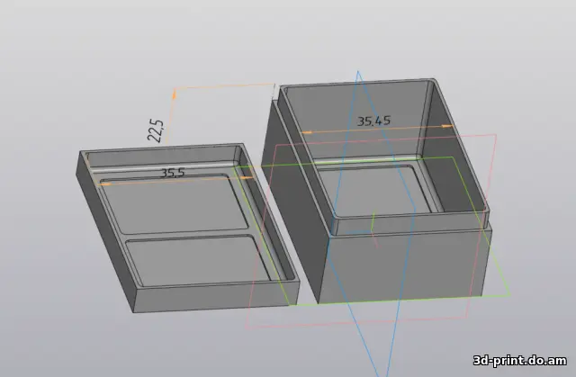 3D-модель "Параметрируемая коробка"