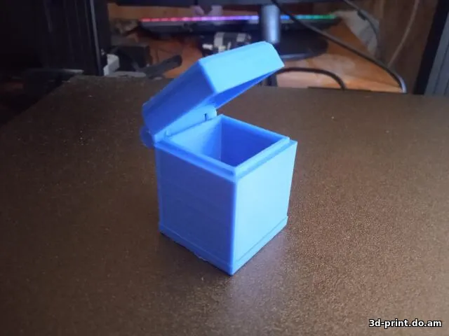 3D-модель "Бокс с крышкой"