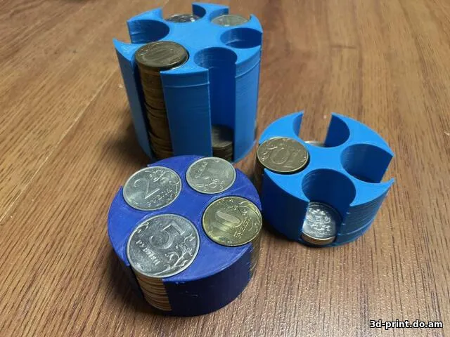 3D-модель "Монетница параметрическая"