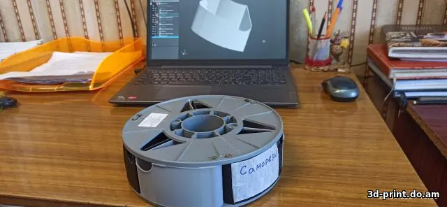 3D-модель "Органайзер из катушки от пластика"