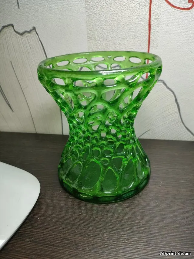 3D-модель "Стакан для ручек и карандашей в стиле "Voronoi""