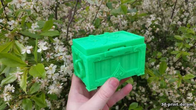 3D-модель "Сундук фентезийный"