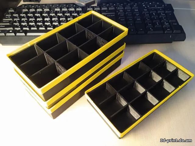 3D-модель "Органайзер для радиодеталей"