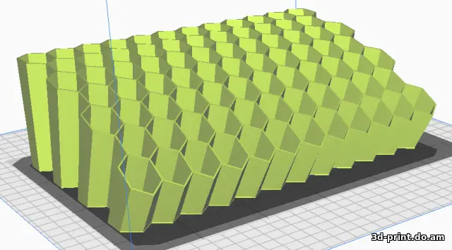 3D-модель "Карандашница/Органайзер/Соты"