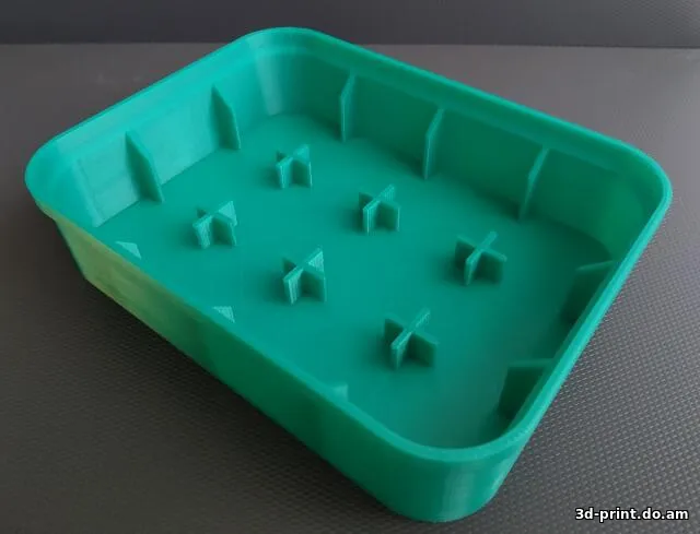 3D-модель "Контейнер под гуашь"