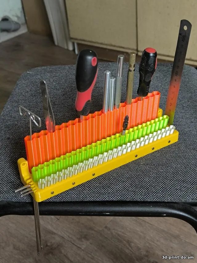 3D-модель "Органайзер под сверла и биты"