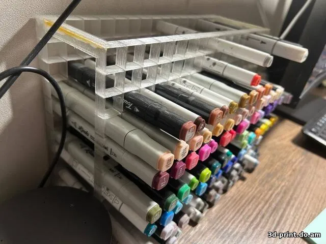 3D-модель "Подставка под маркеры"