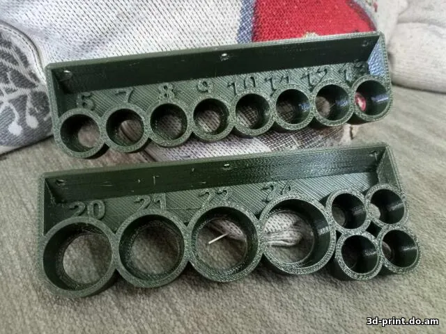 3D-модель "Органайзеры для торцевых головок 3/8""