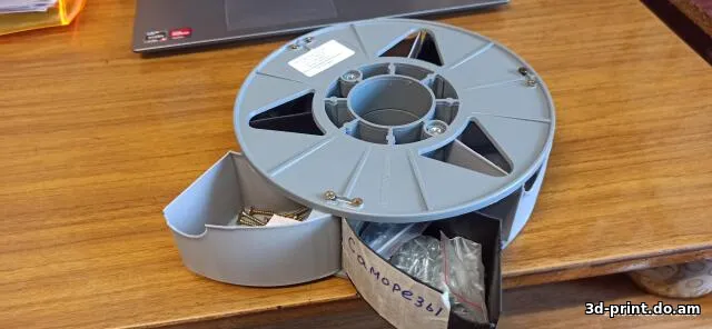 3D-модель "Органайзер из катушки от пластика"