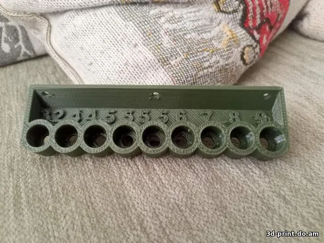 3D-модель "Органайзеры для торцевых головок 1/4""