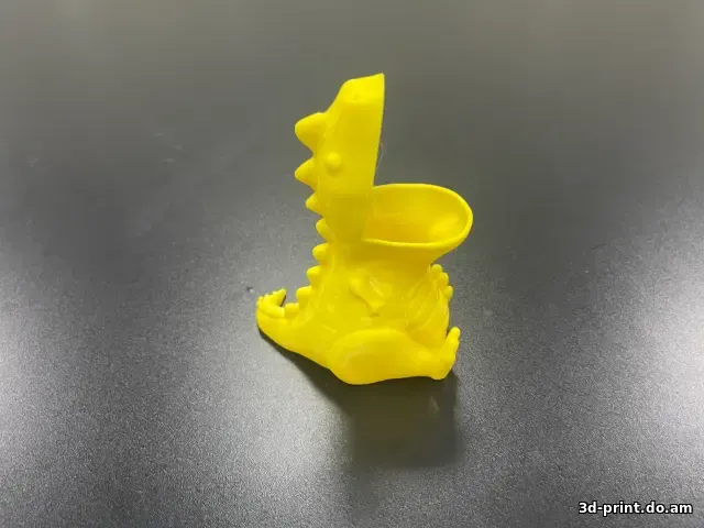 3D-модель "Подставка для ручек и карандашей динозавр"