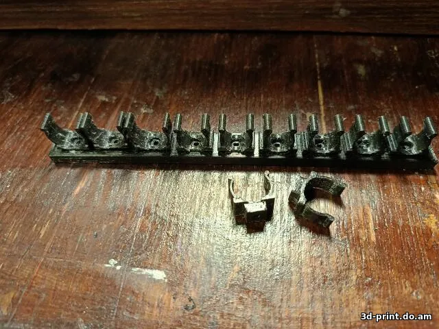 3D-модель "Органайзер для маркеров в мастерскую со сменными клипсами"