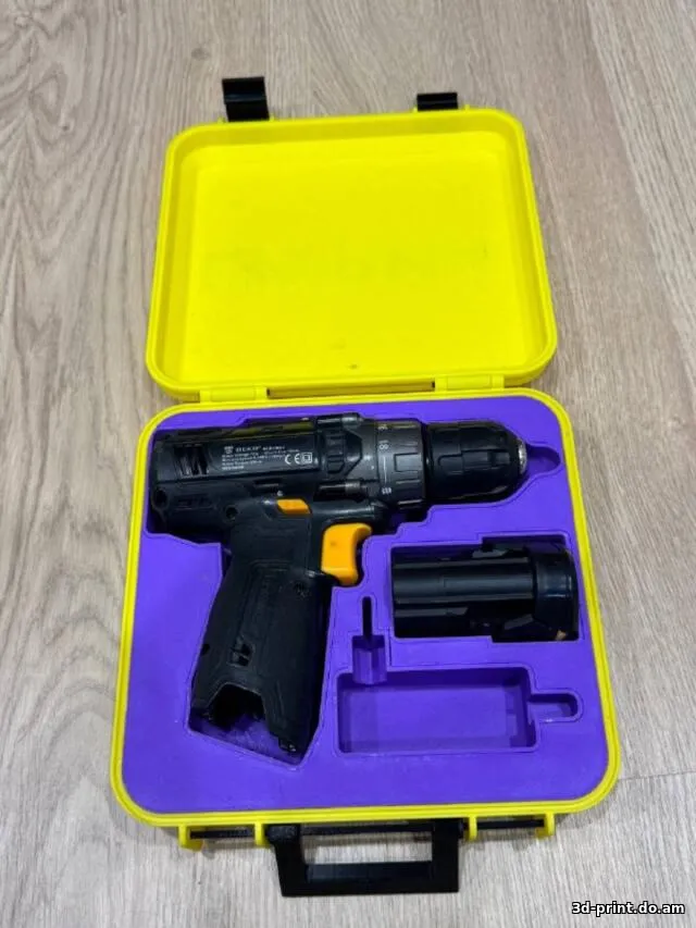 3D-модель "Бокс (кейс) "ШУРИК" для шуруповерта фирмы Deko"