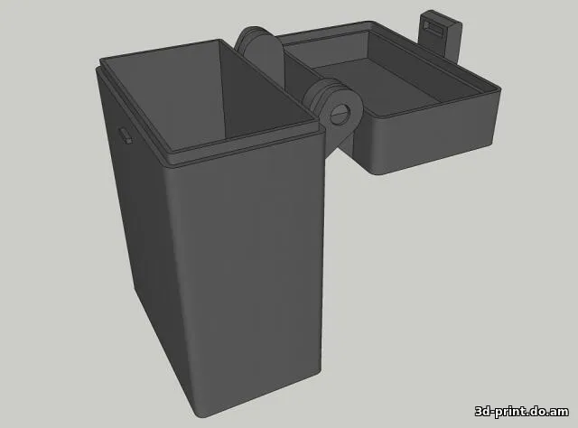 3D-модель "Коробочка с крышкой под мелочи"