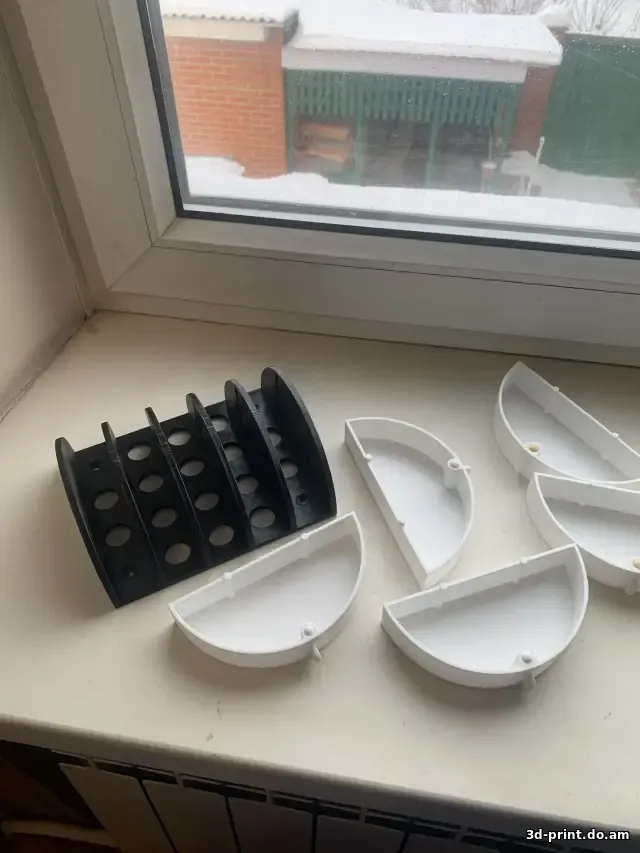 3D-модель "Шкатулка настенная с выдвижными ящичками"