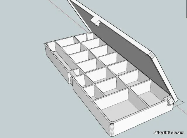 3D-модель "box 155x65x15"