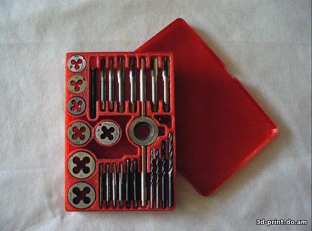 3D-модель "Футляр для плашек и метчиков" — STL модель для 3D-печати