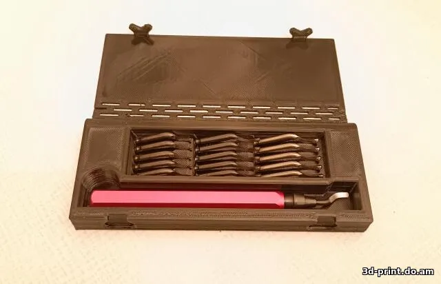 3D-модель "Пенал под нож-шабер"